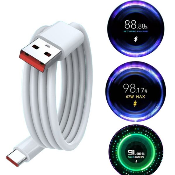 کابل 67W شیائومی TURBO CHARGE - Image 3