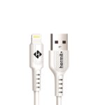 کابل ایفون IPhone سیلیکونی برند +Hermit
