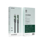 کابل چهار کاره گرین لاین 65 وات Green Lion 2 in 2 Braided - Image 2